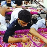 modèle broderie indienne