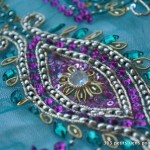 modèle broderie indienne