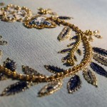 modèle broderie indienne