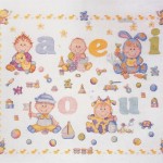 modèle broderie point de croix bebe
