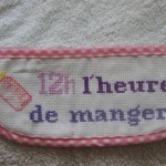 modèle broderie point de croix bebe