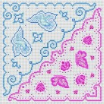 modèle broderie point de croix bebe