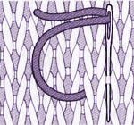 modèle broderie tricot