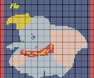 modèle broderie tricot