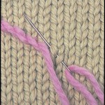 modèle broderie tricot