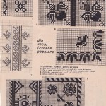 modèle de broderie in cruciulita