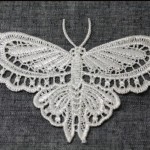 motif broderie blanche gratuite