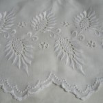 motif broderie blanche gratuite