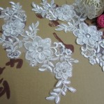motif broderie blanche gratuite