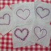 motif broderie coeur