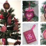 motif broderie de noël