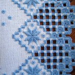 motif broderie hardanger gratuit