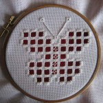 motif broderie hardanger gratuit