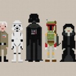 motif broderie machine star wars