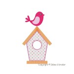 patron broderie oiseau