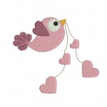 patron broderie oiseau