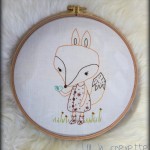 patron broderie oiseau