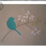 patron broderie oiseau