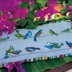 patron broderie oiseau