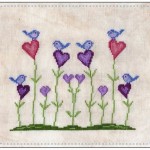 patron broderie oiseau