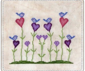 patron broderie oiseau