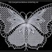 patron broderie papillon