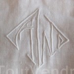 patron monogramme broderie